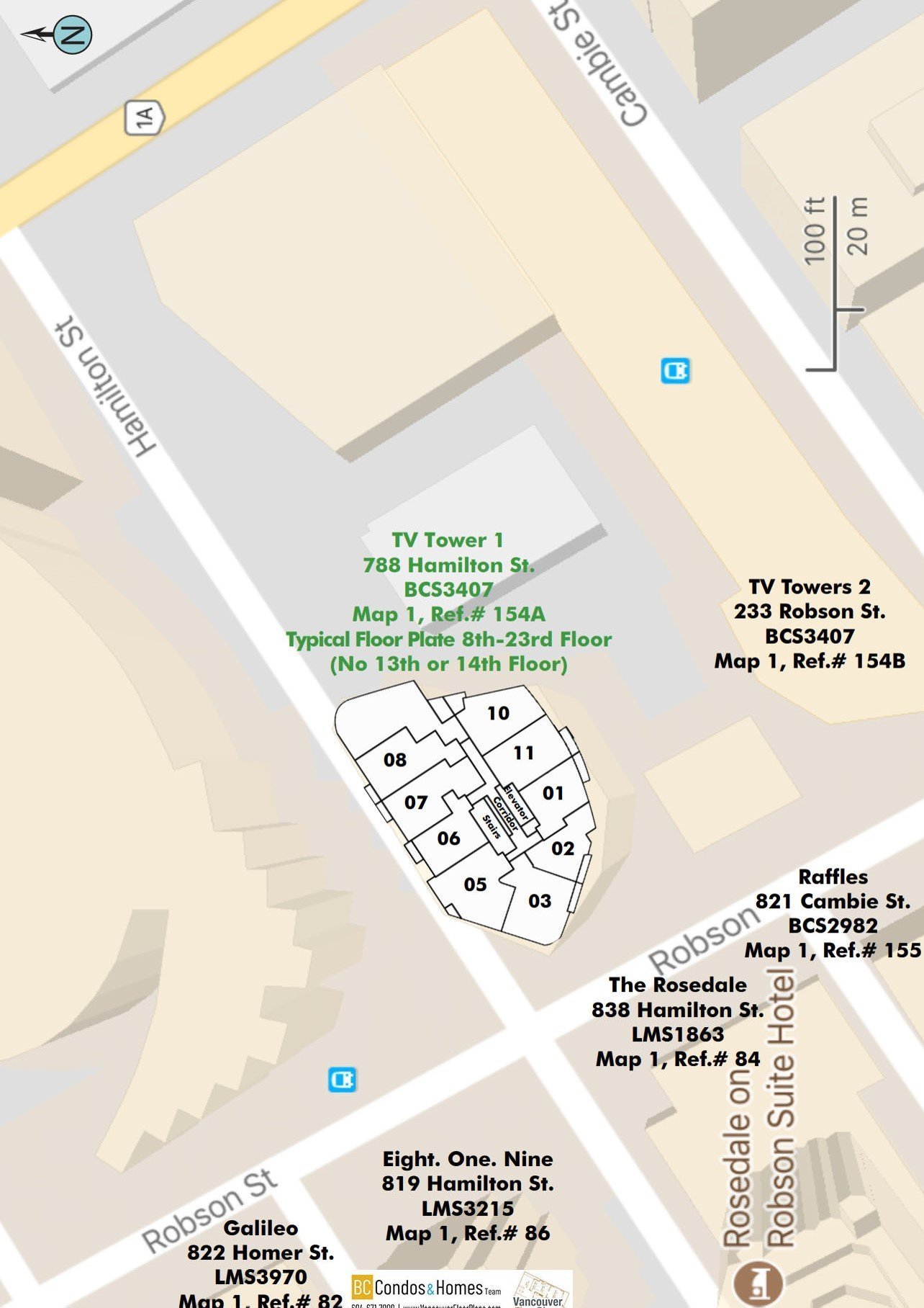 Tv Tower 1 location map 4