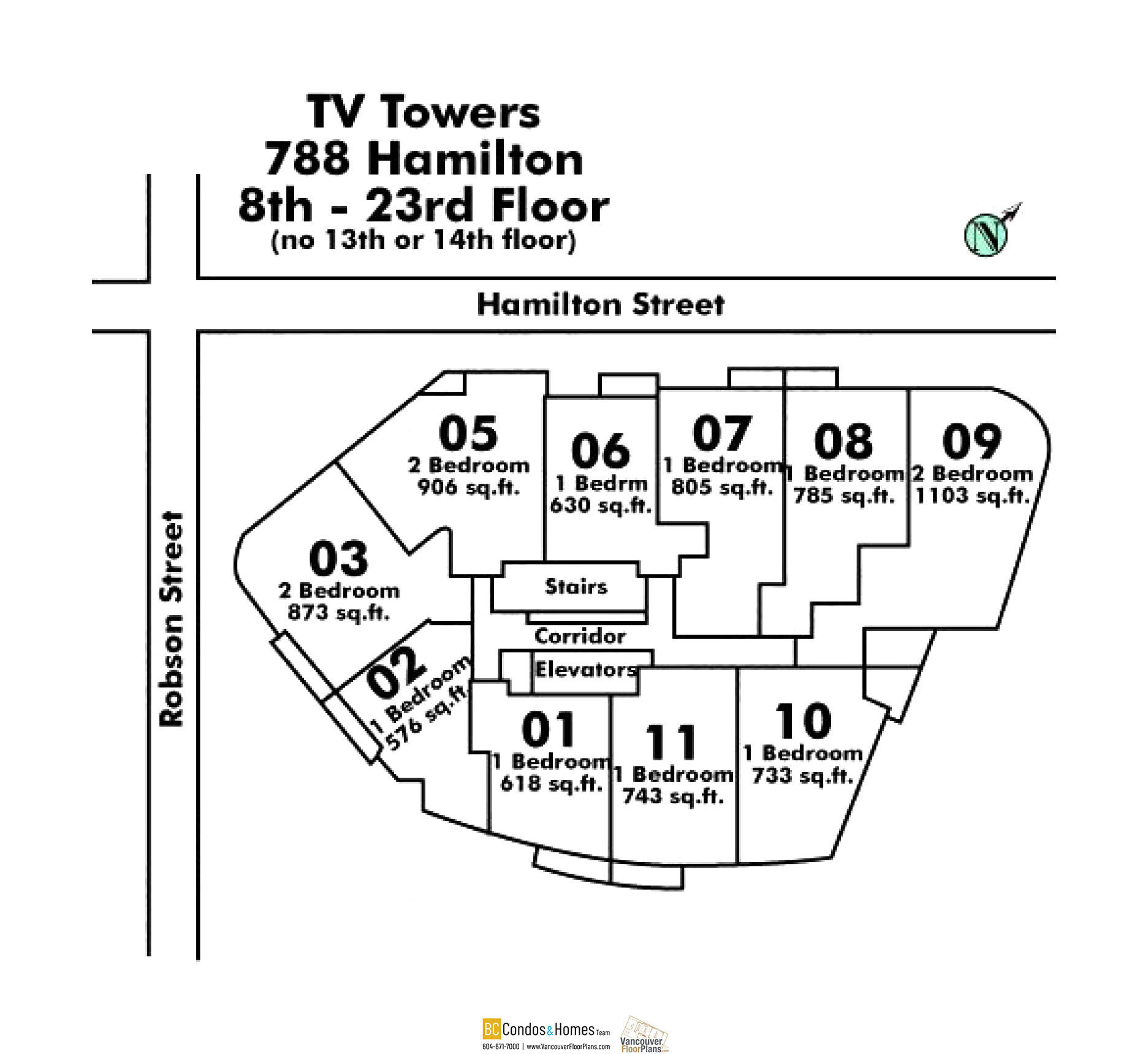 Tv Tower 1 location map 2