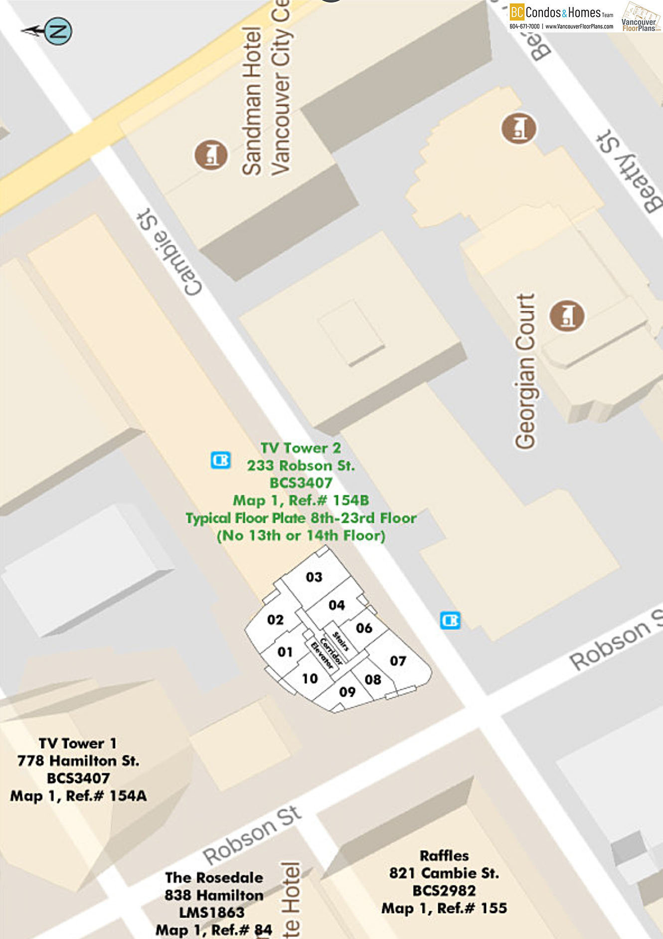 Tv Tower 2 location map 4