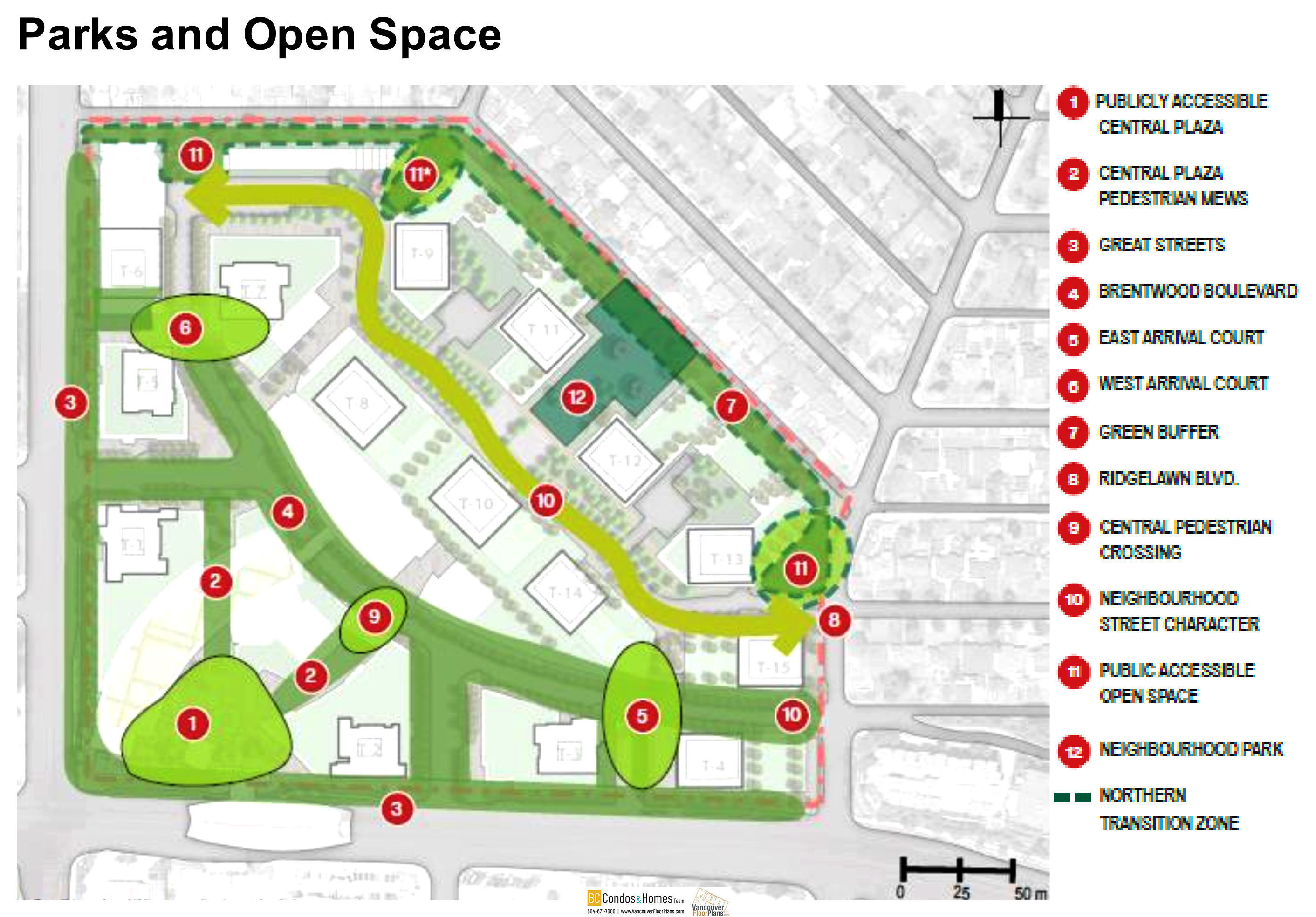 The Amazing Brentwood - Tower 2 location map 2