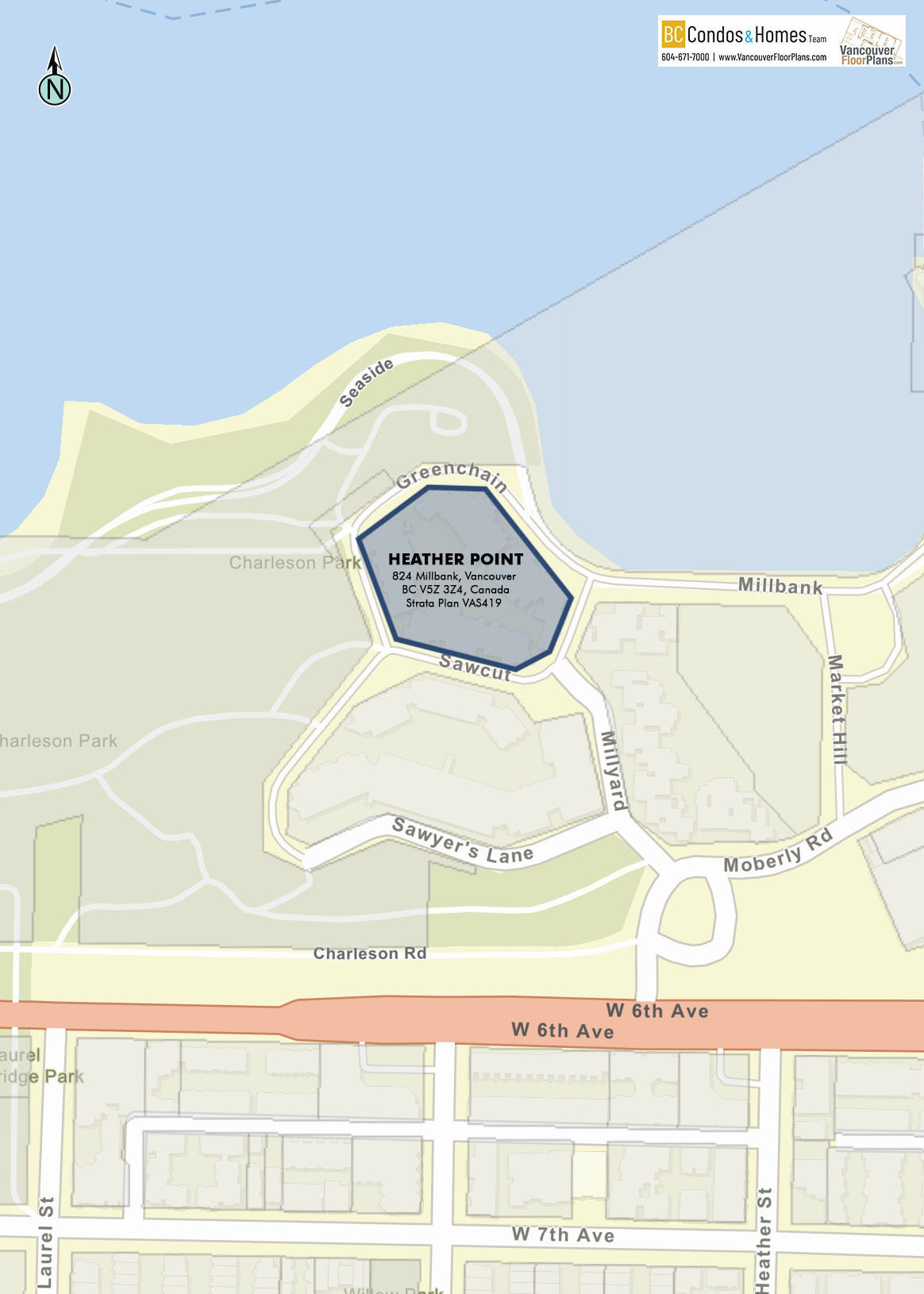 Heather Point location map 4