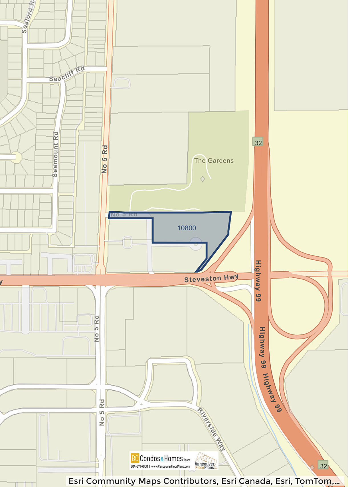 Jasmine at The Gardens location map 2