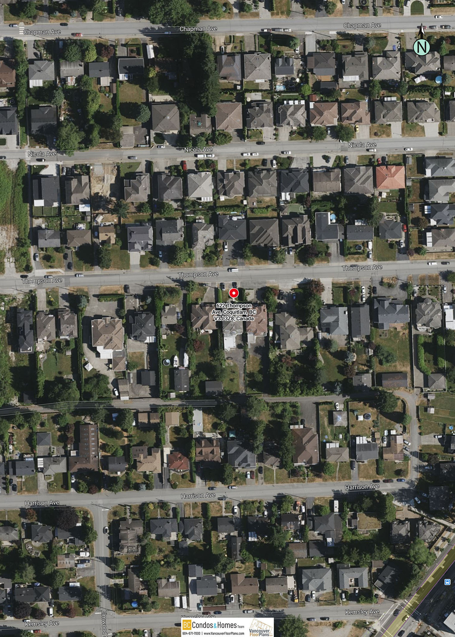 Kestrel location map 2