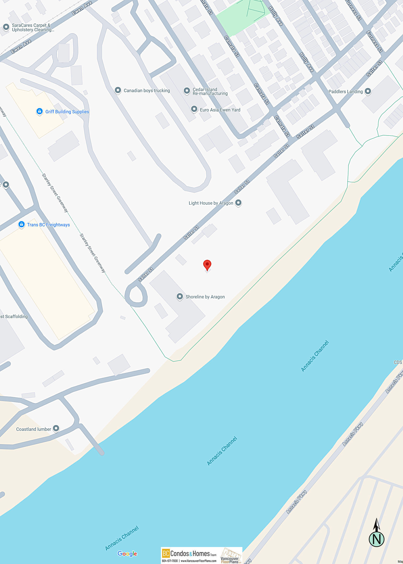 Timber House by Aragon location map 3