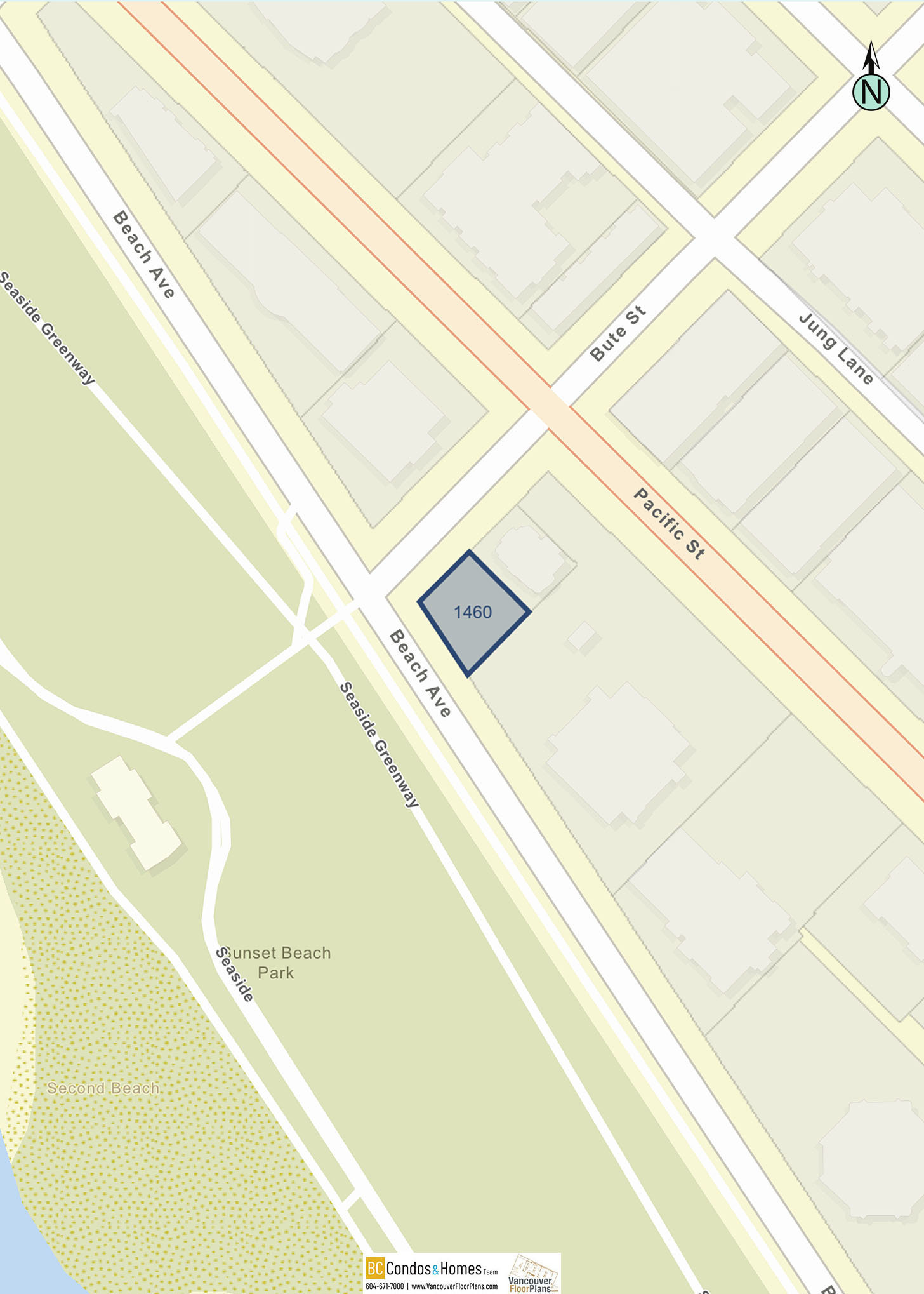 The Eventide location map 2