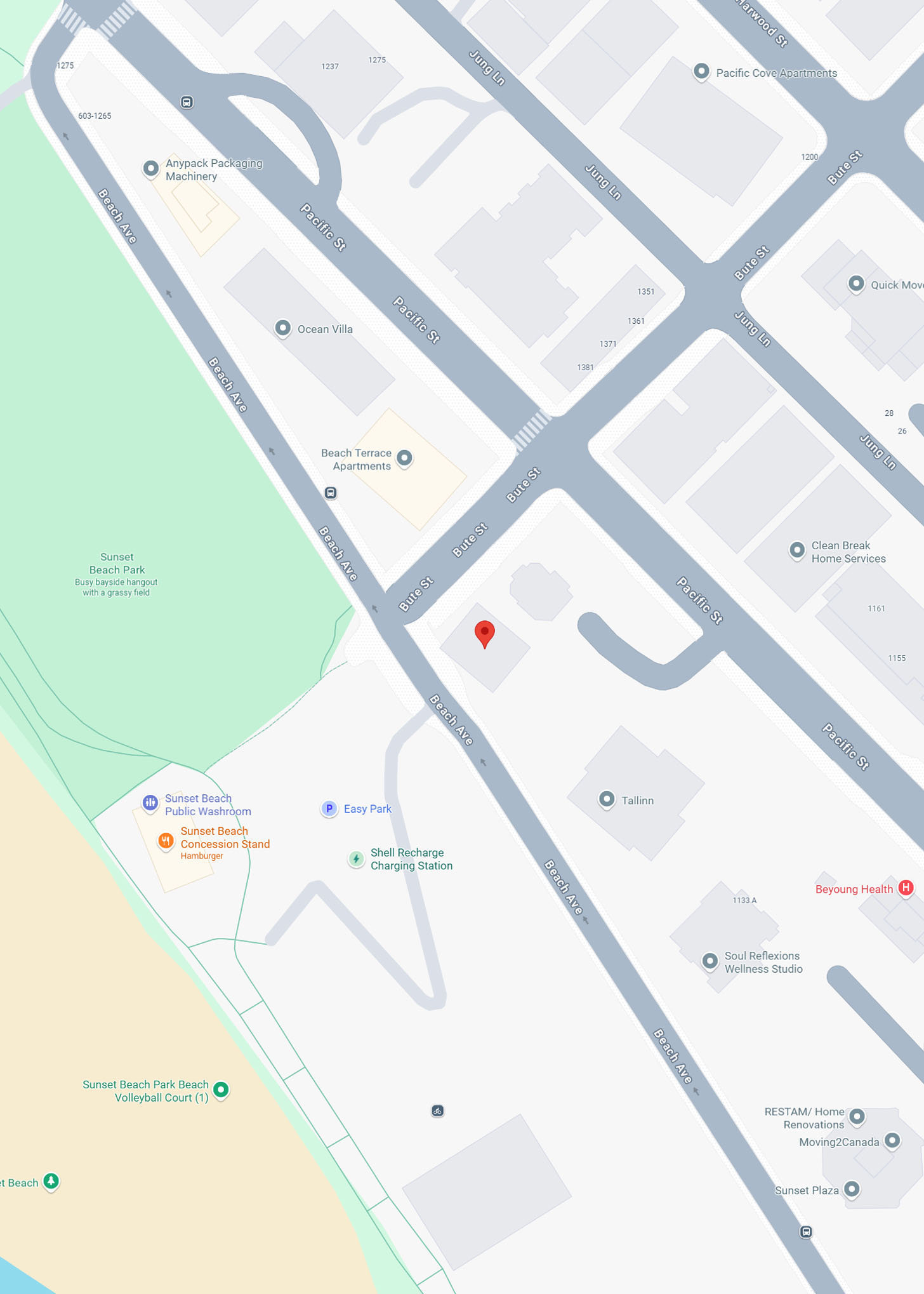 The Eventide location map 3