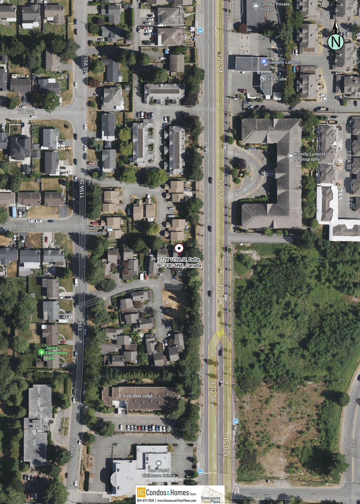Scott + 77 by Realco Properties location map 4