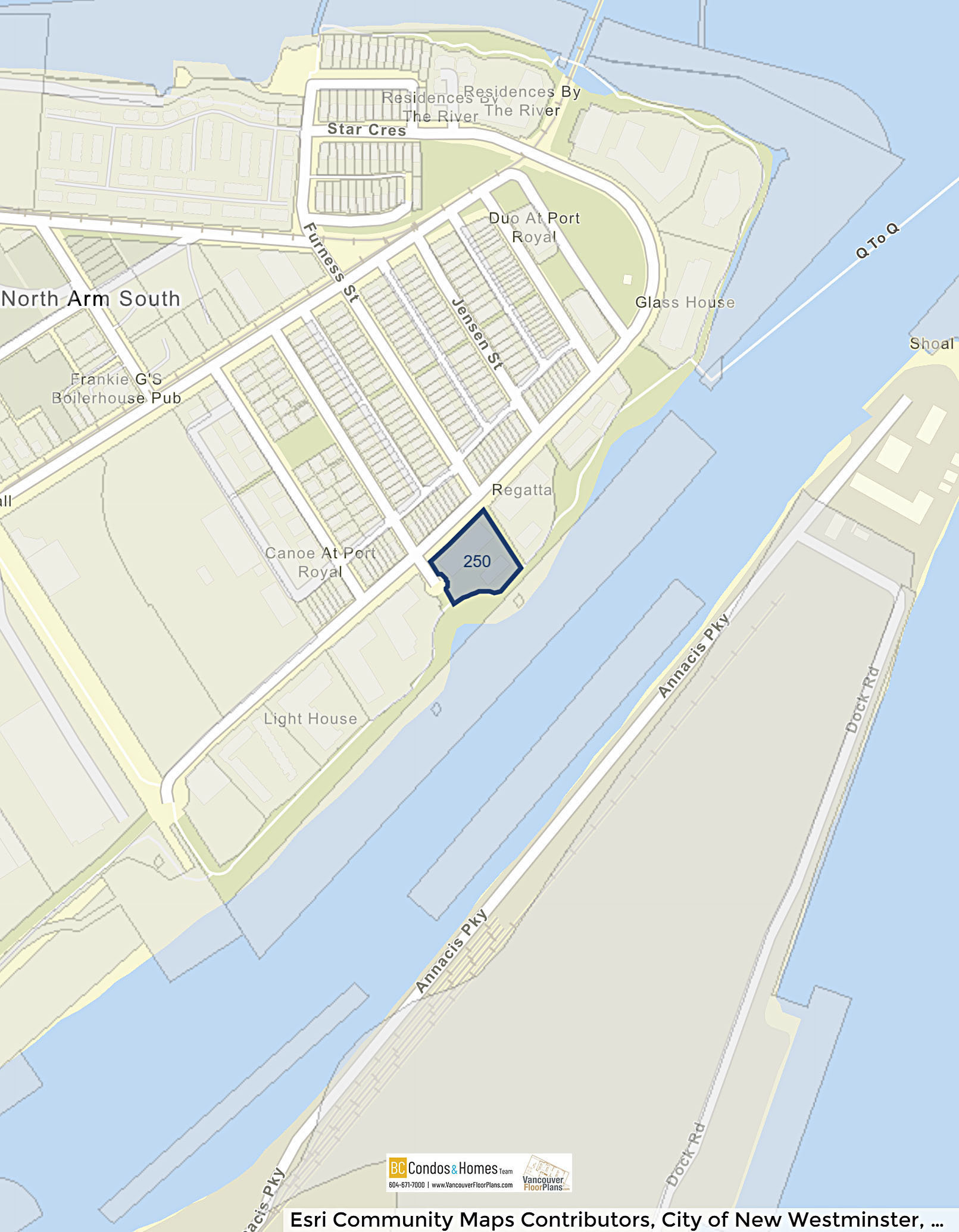 Paddlers Landing location map 1