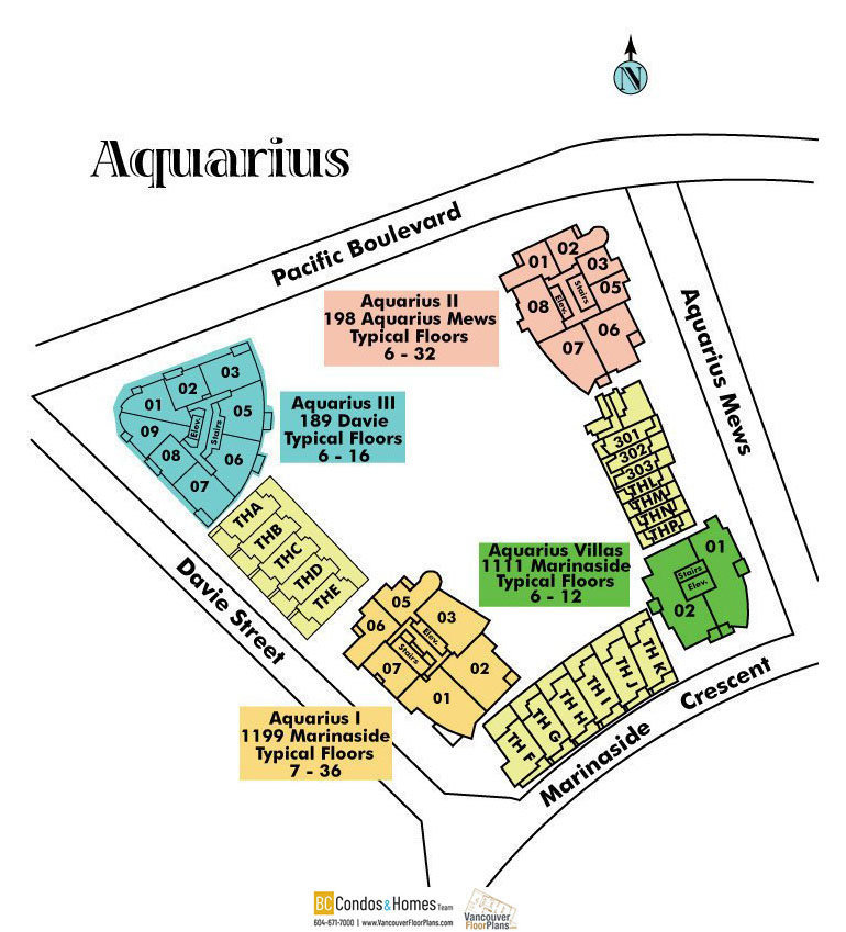 Aquarius Villas location map 2