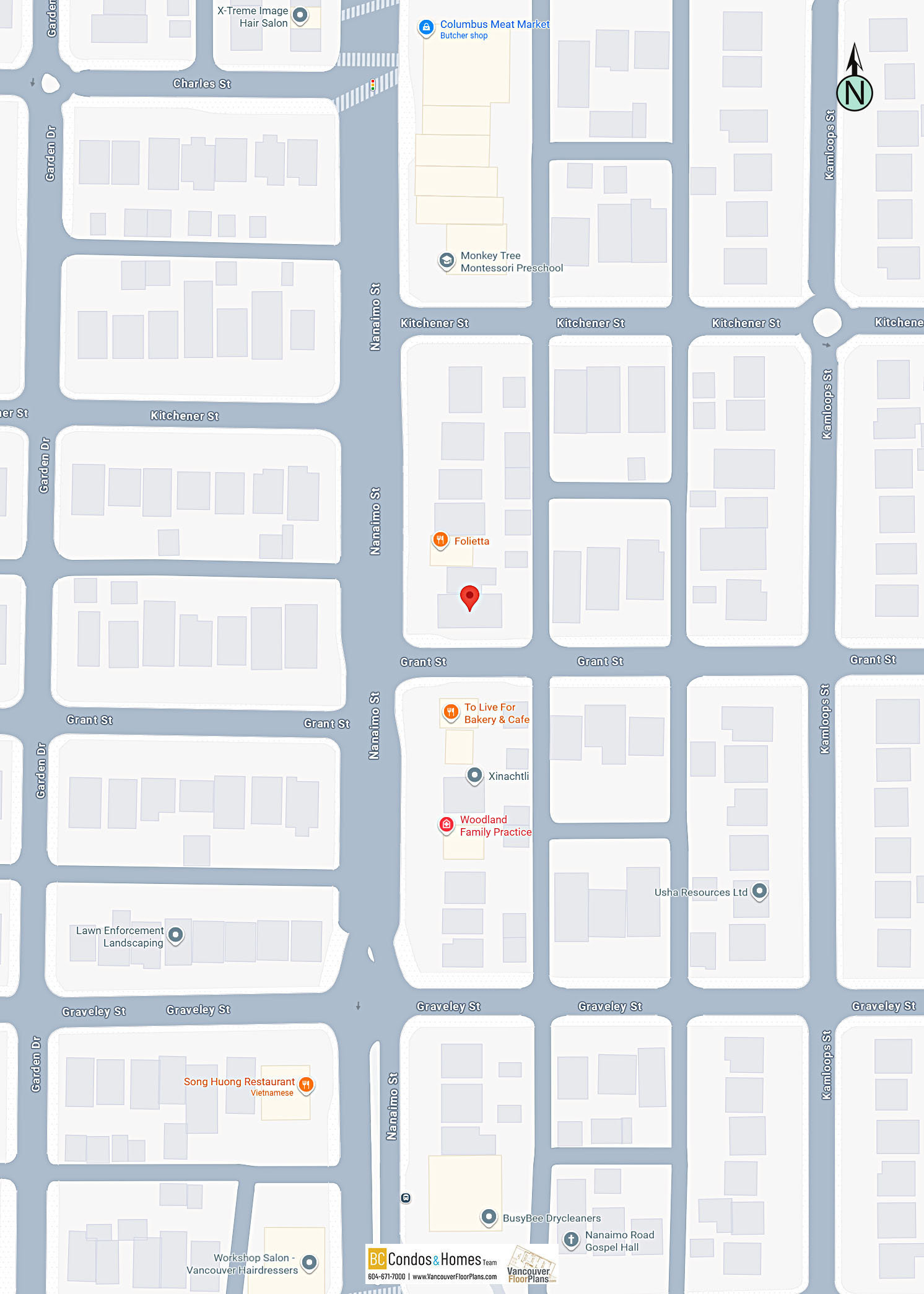 The Grant by Amacon location map 2
