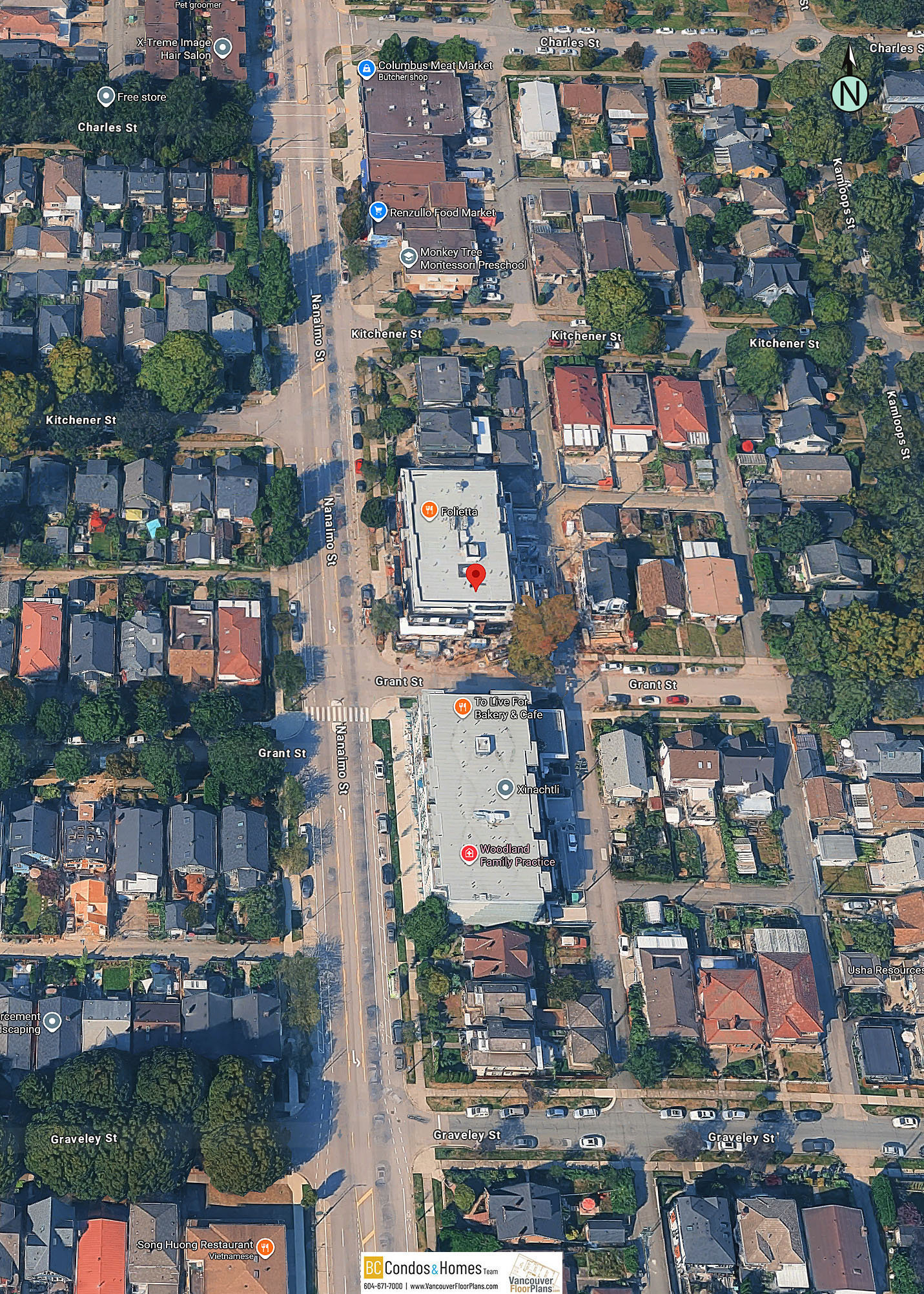 The Grant by Amacon location map 3
