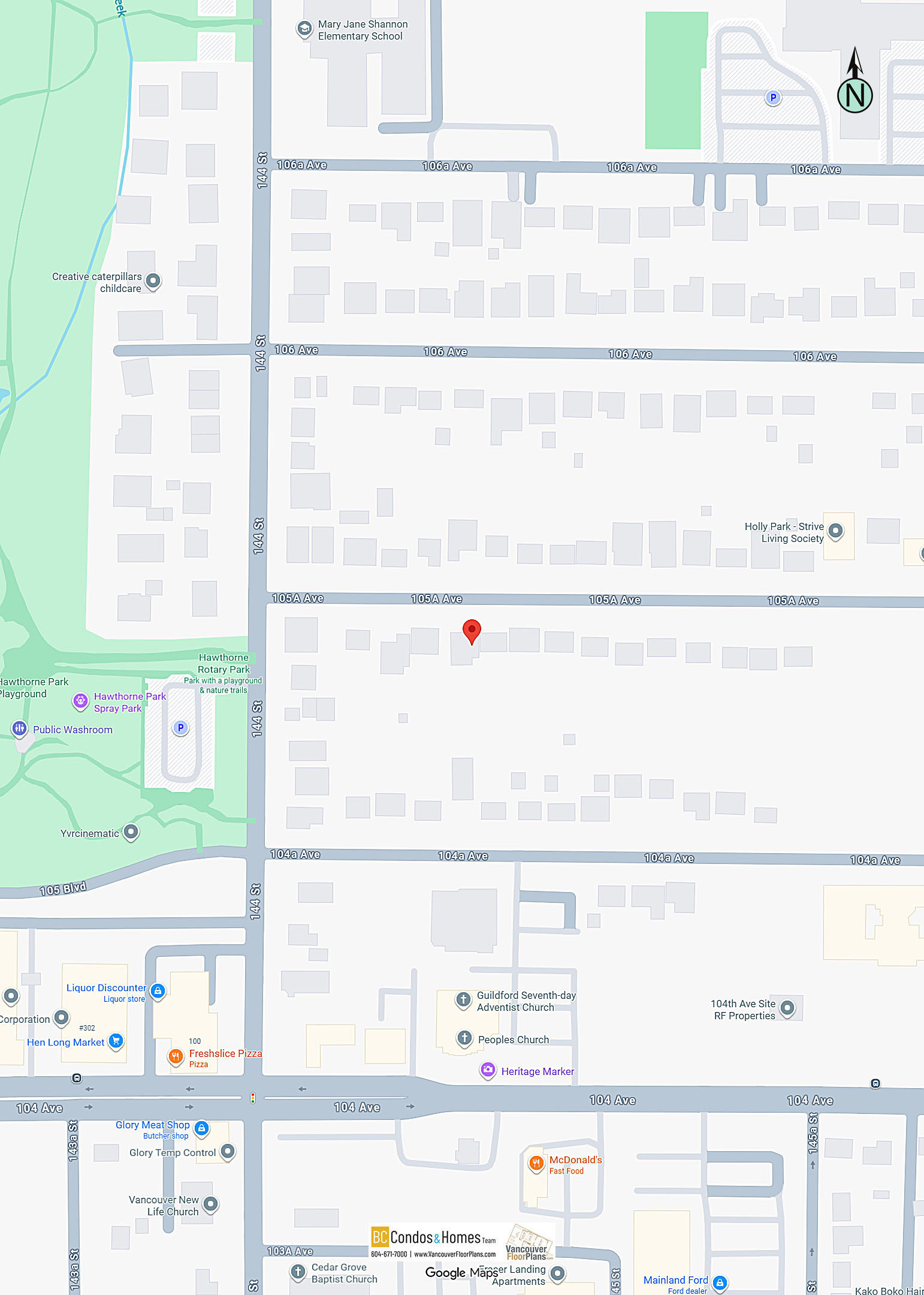 Bourna 2.0 location map 2