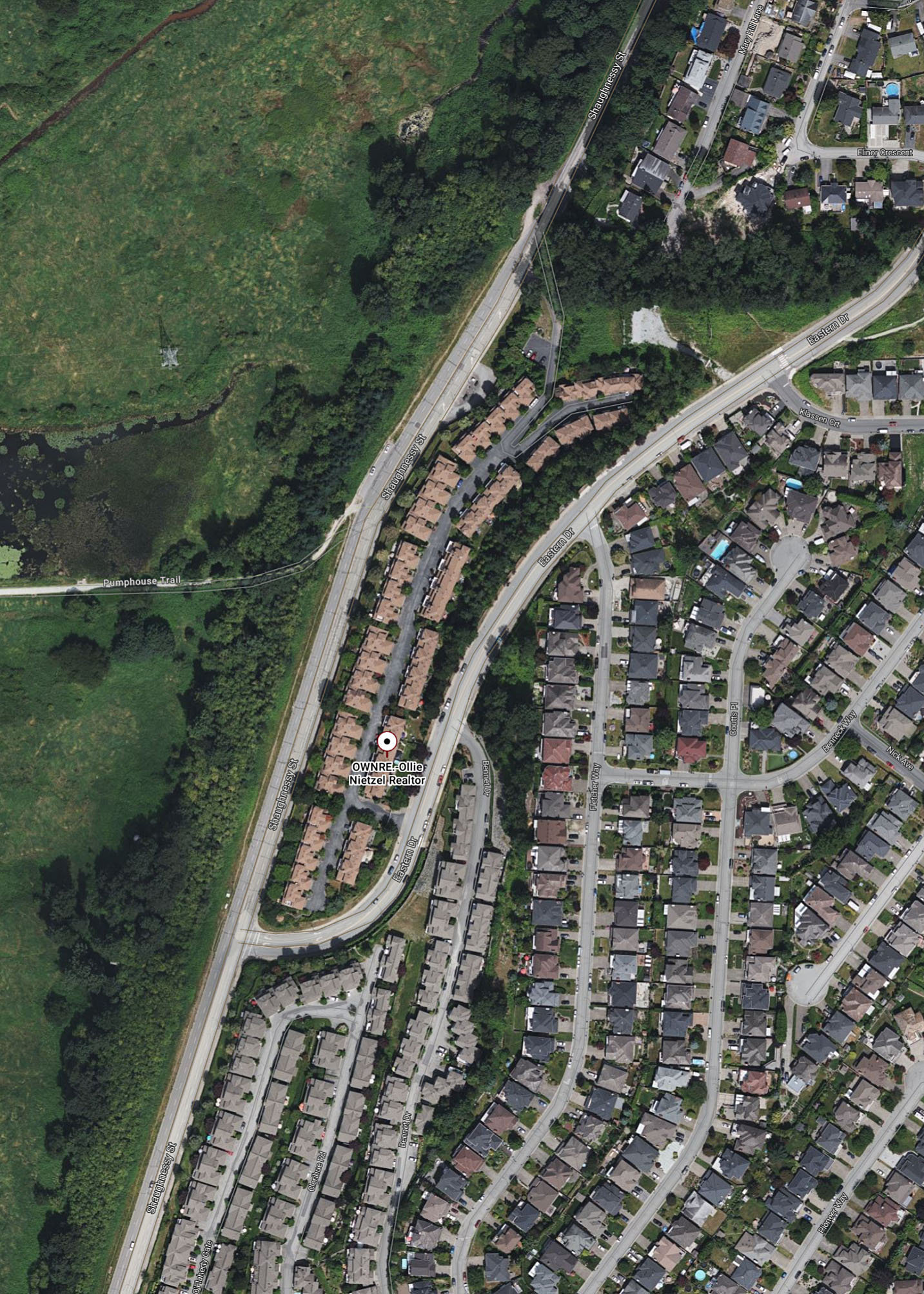 Parkview Ridge Townhouse location map 4