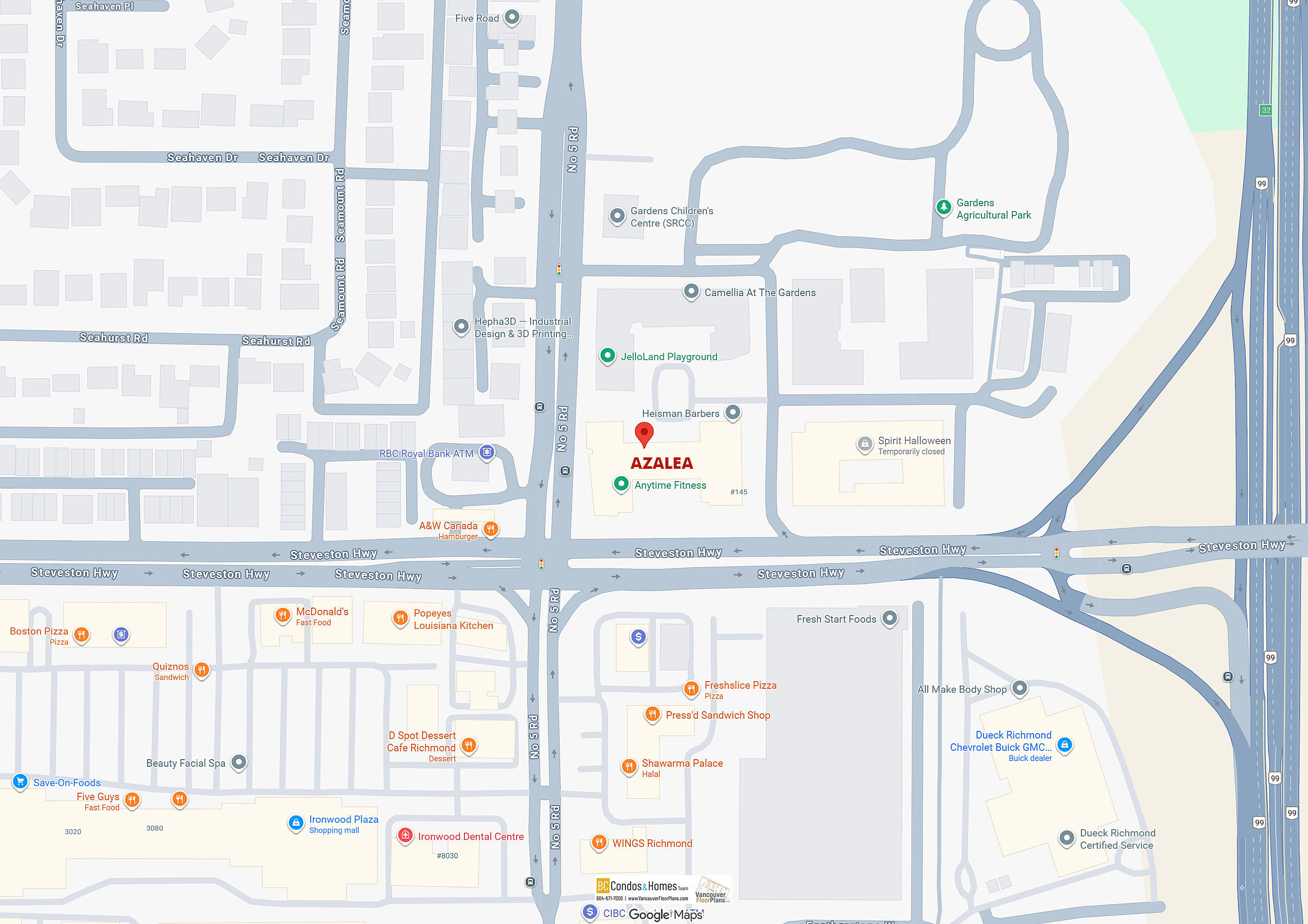 Les Twarog location map 3