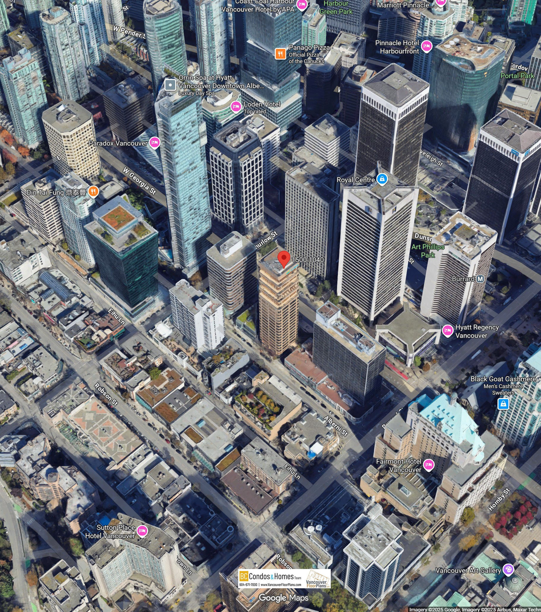Fifteen Fifteen location map 4