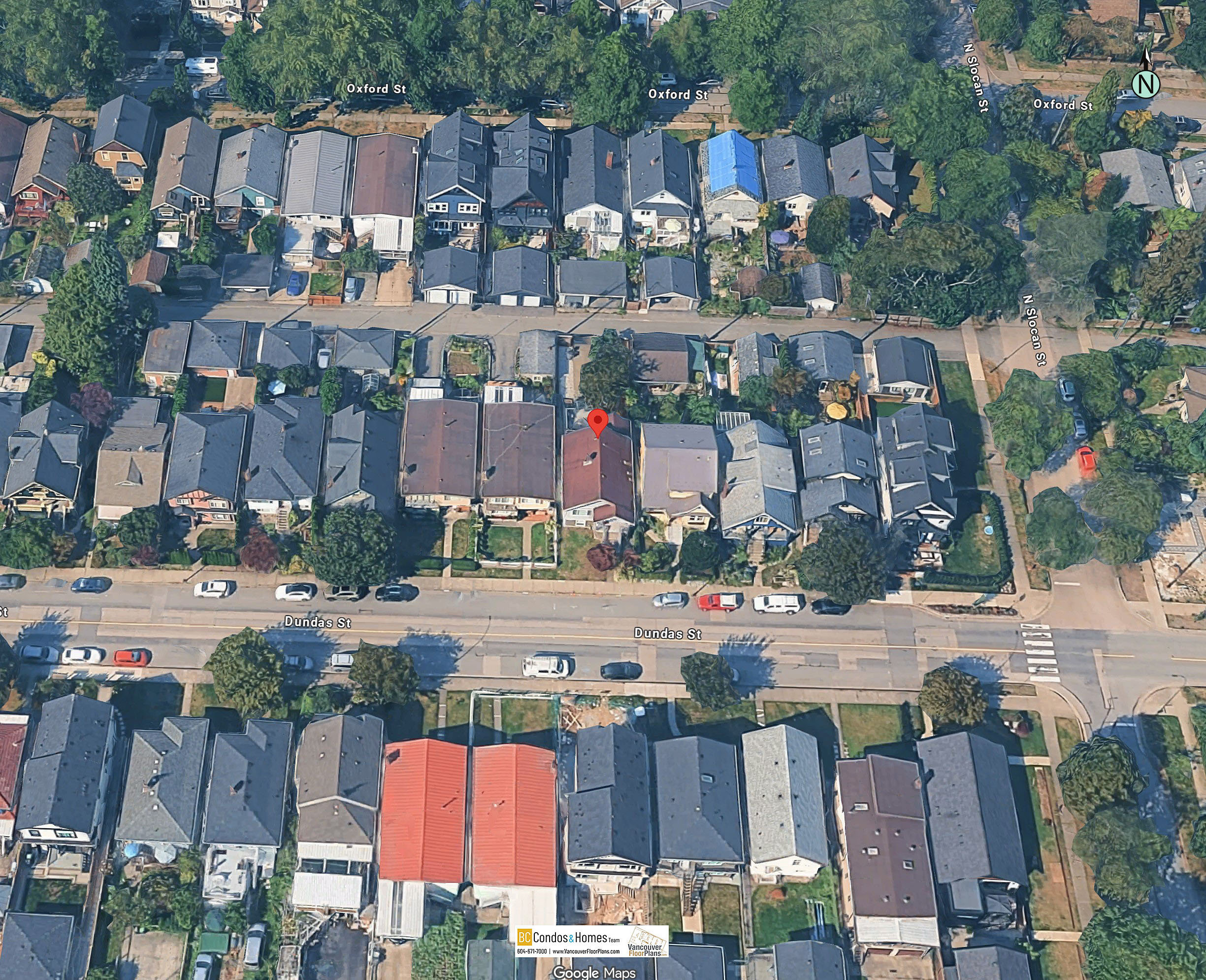 2675 DUNDAS location map 2