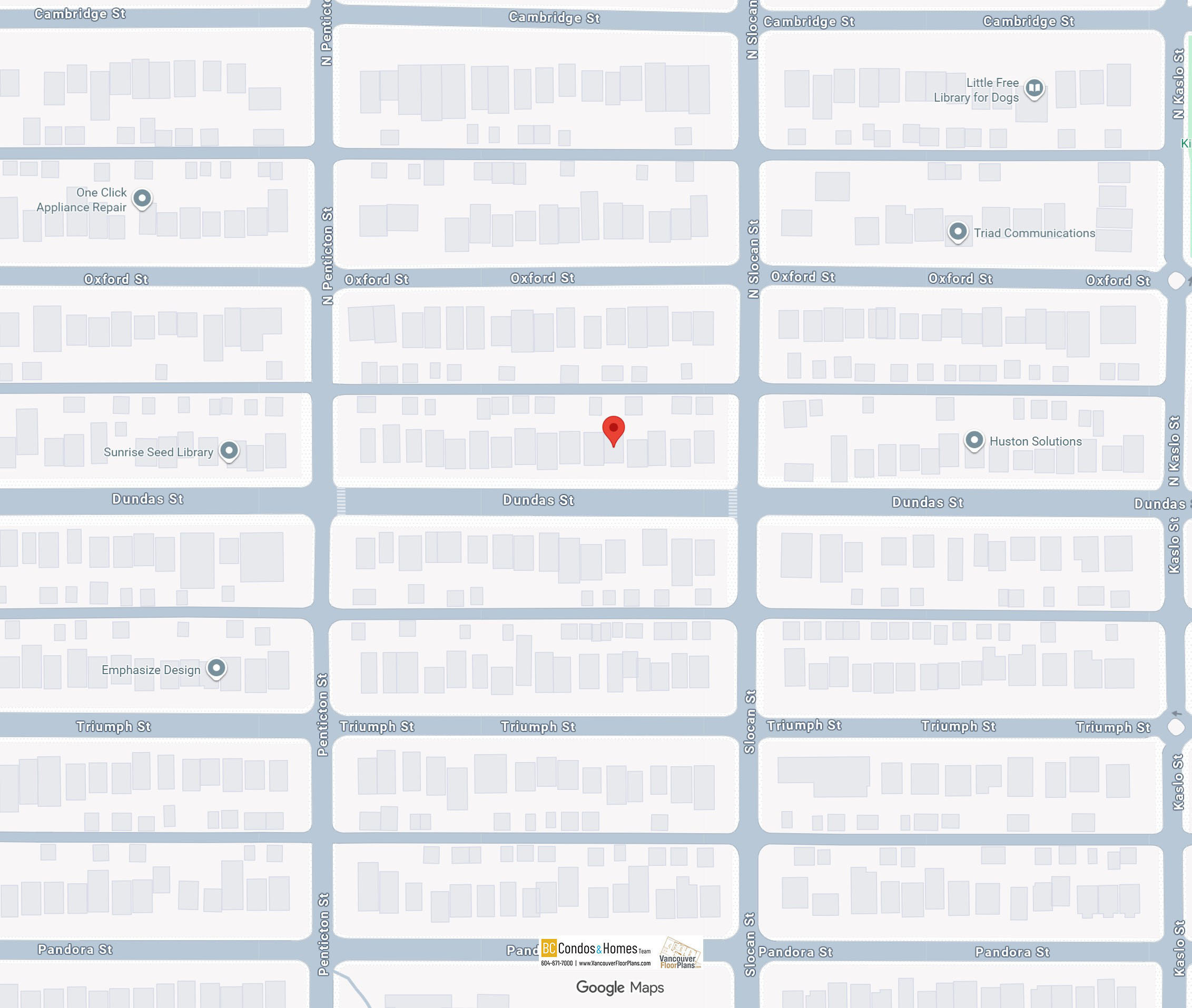 2675 DUNDAS location map 4