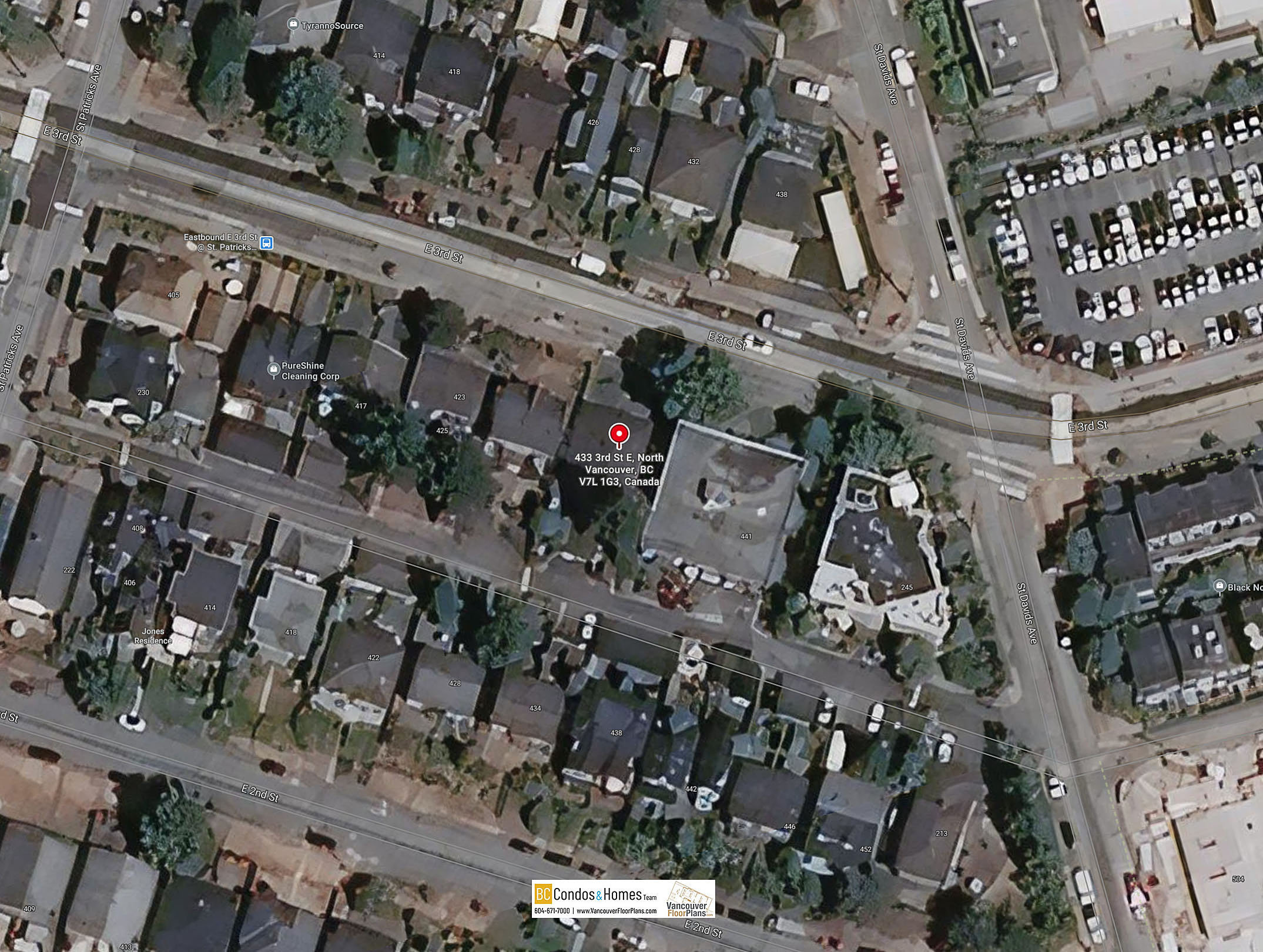 TERZA on 3rd location map 3