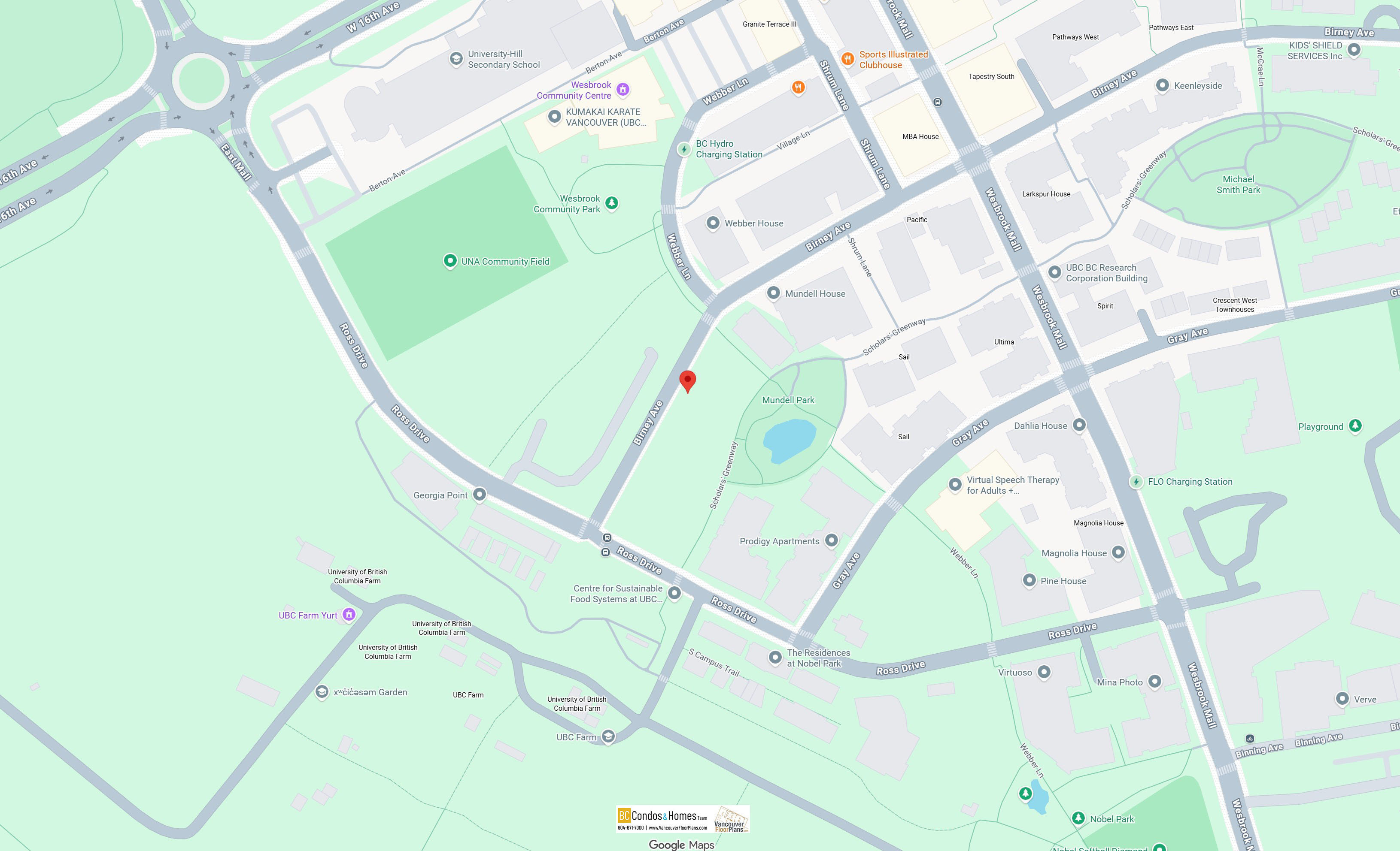 Wordsworth by Polygon location map 1