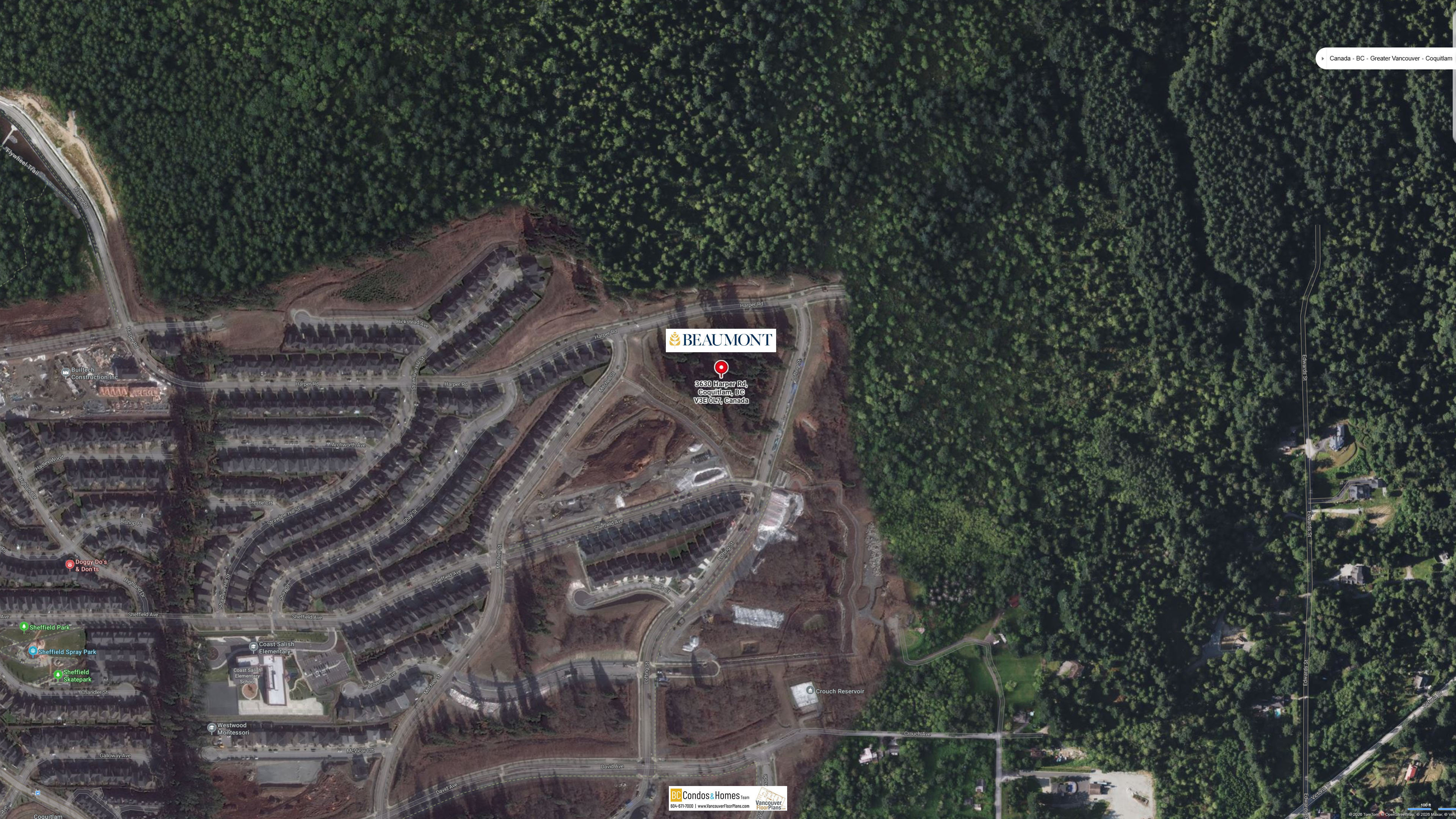 Beaumont by Polygon location map 4