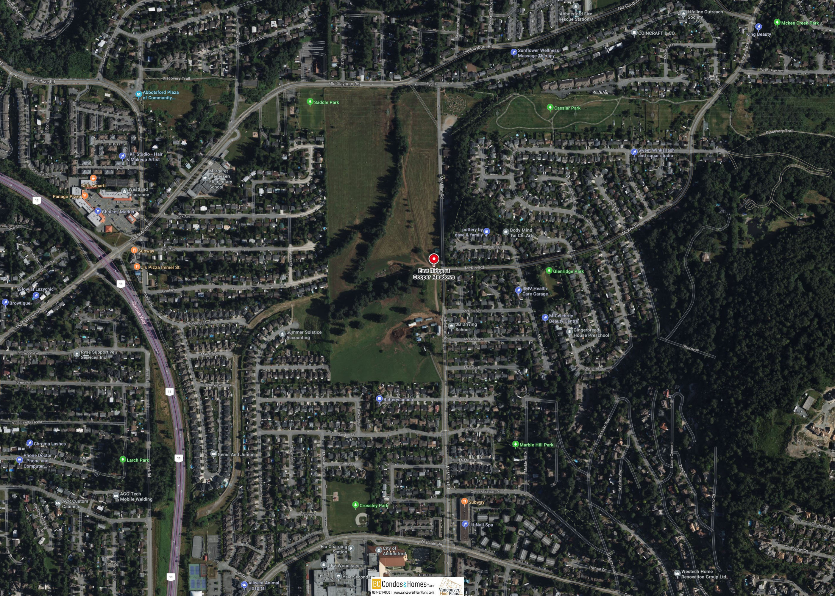 East Ride by Polygon location map 4
