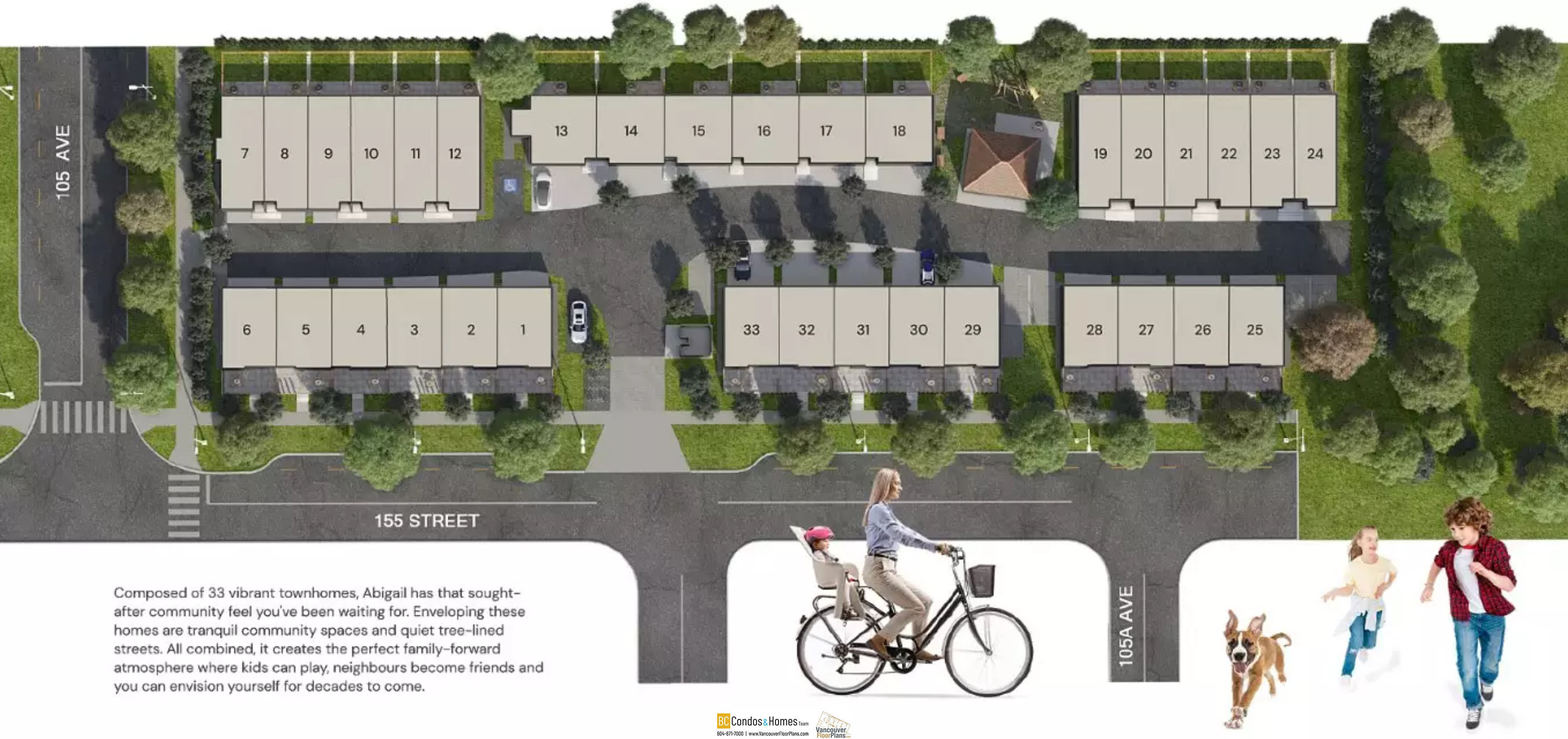 Abigail by Quarry Rock Developments location map 1