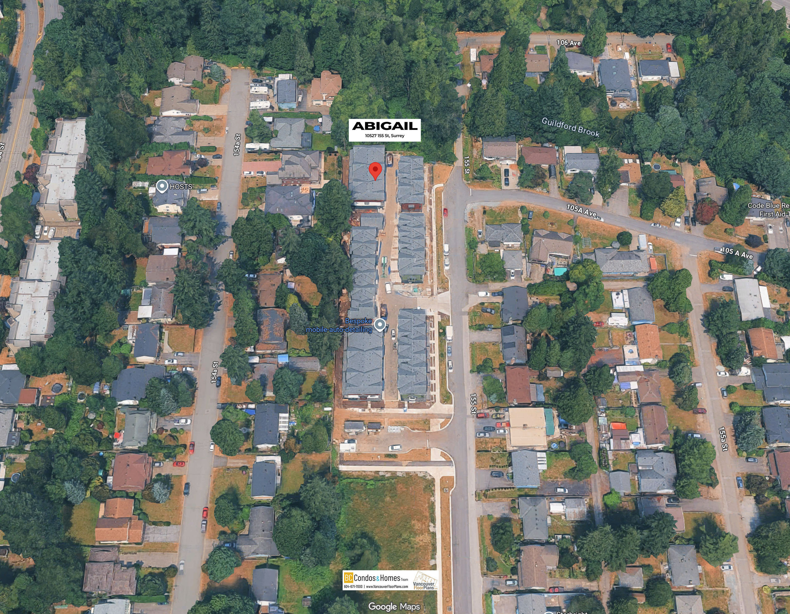 Abigail by Quarry Rock Developments location map 4