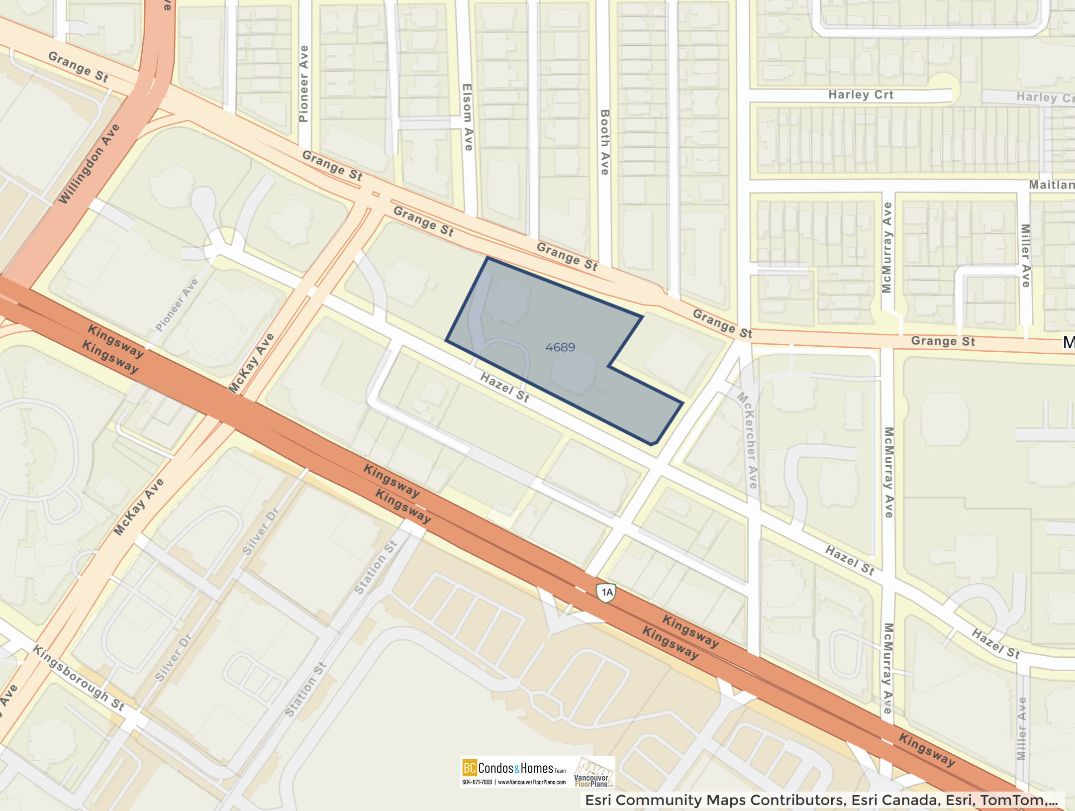 The Madison location map 1