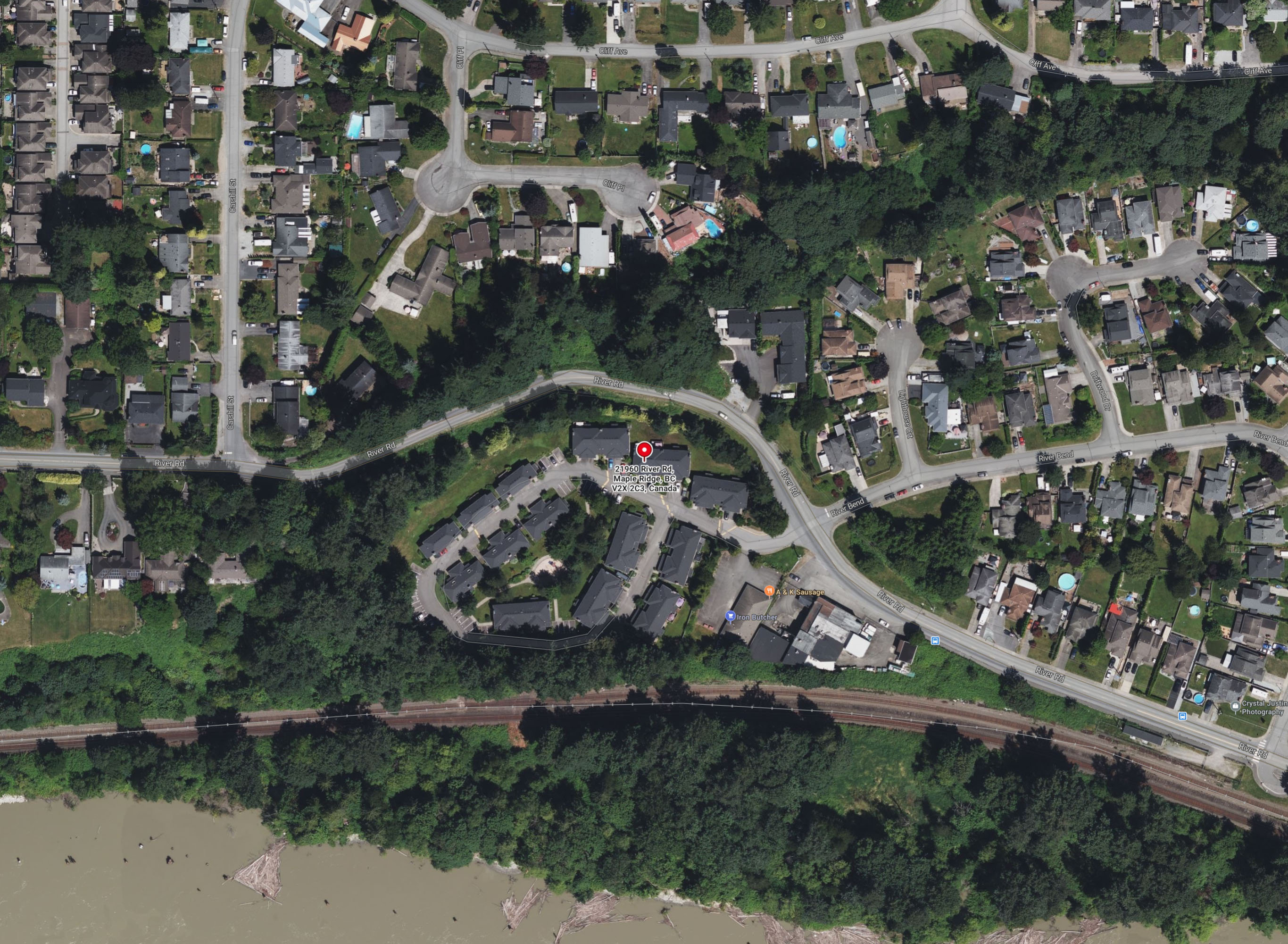 Foxborough Hills location map 1
