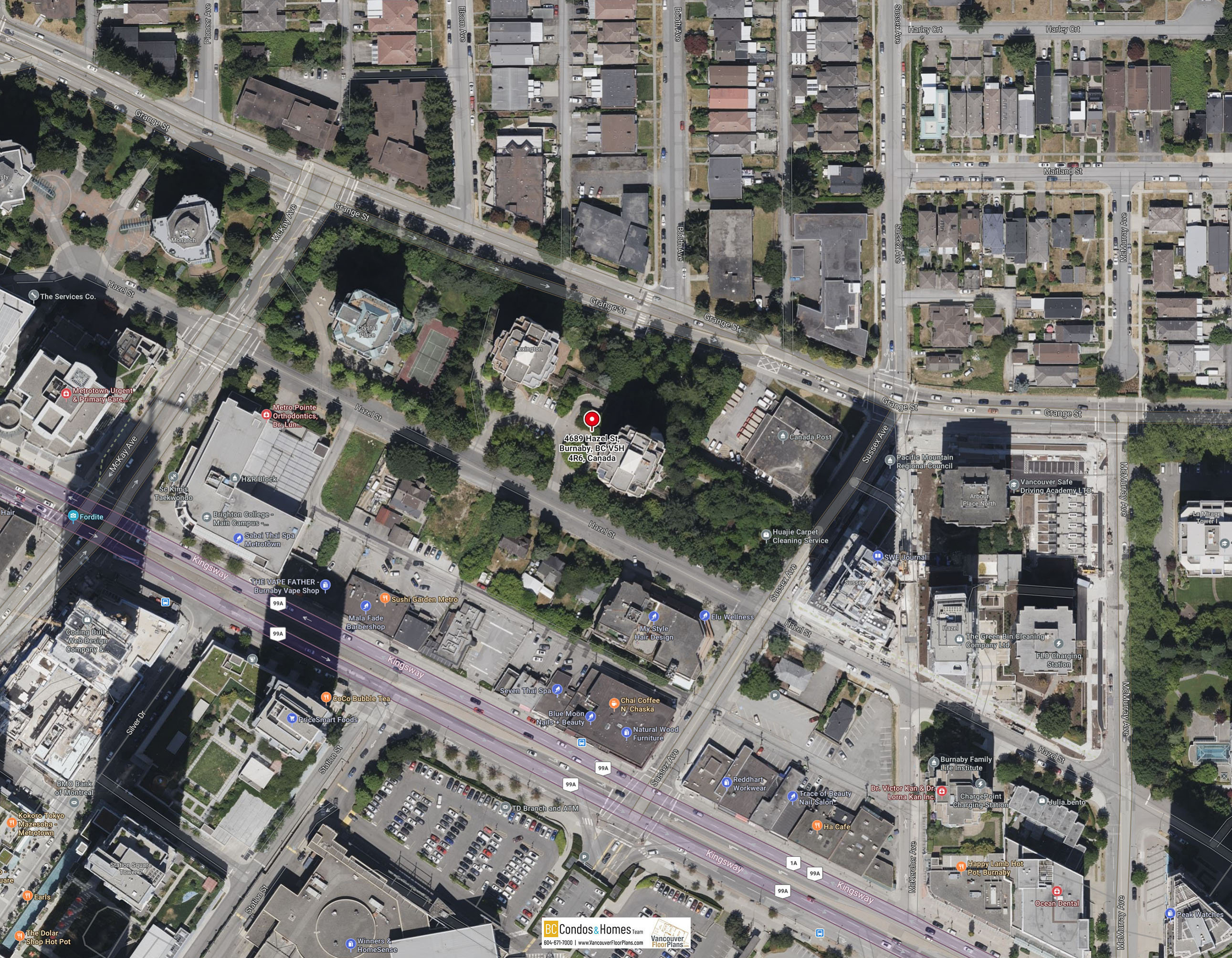 The Madison location map 2