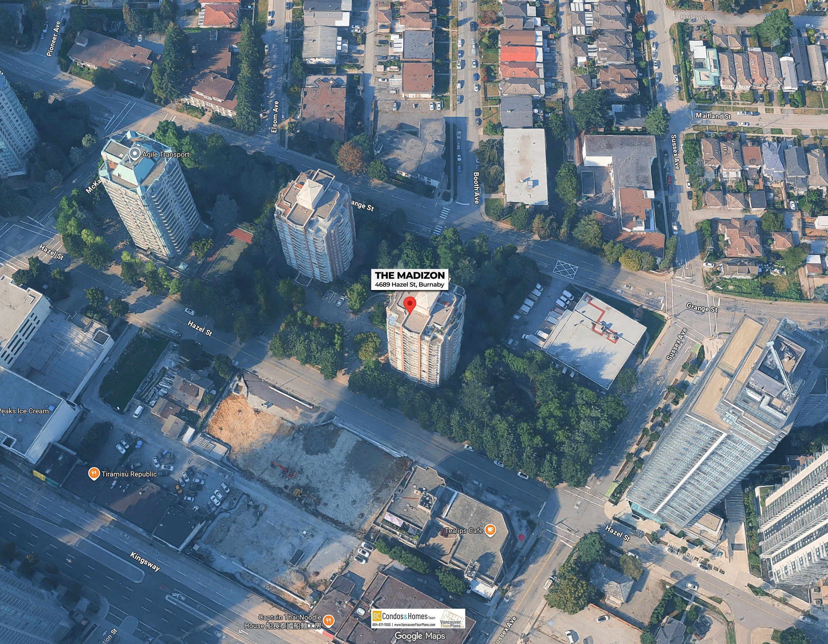 The Madison location map 4