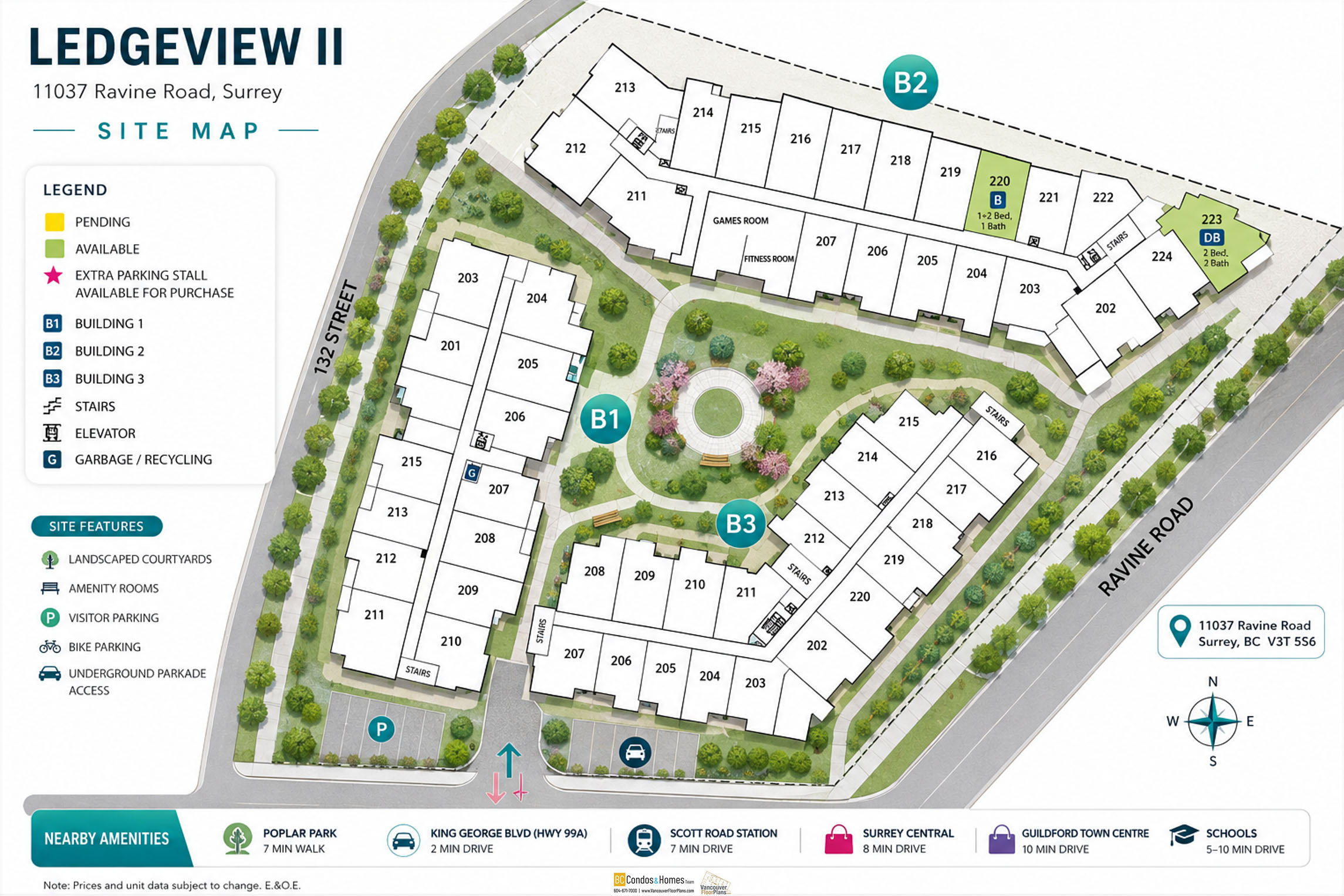 Ledgeview II by Quadra Homes location map 4