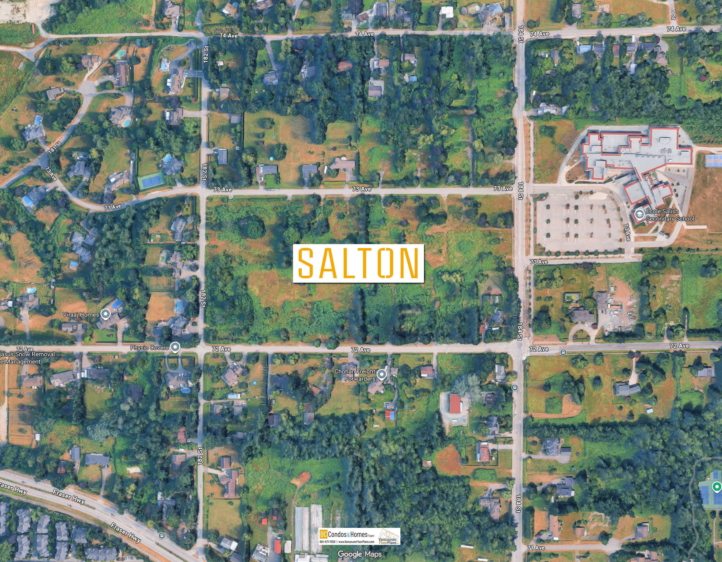 Salton by StreetSide Developments location map 3