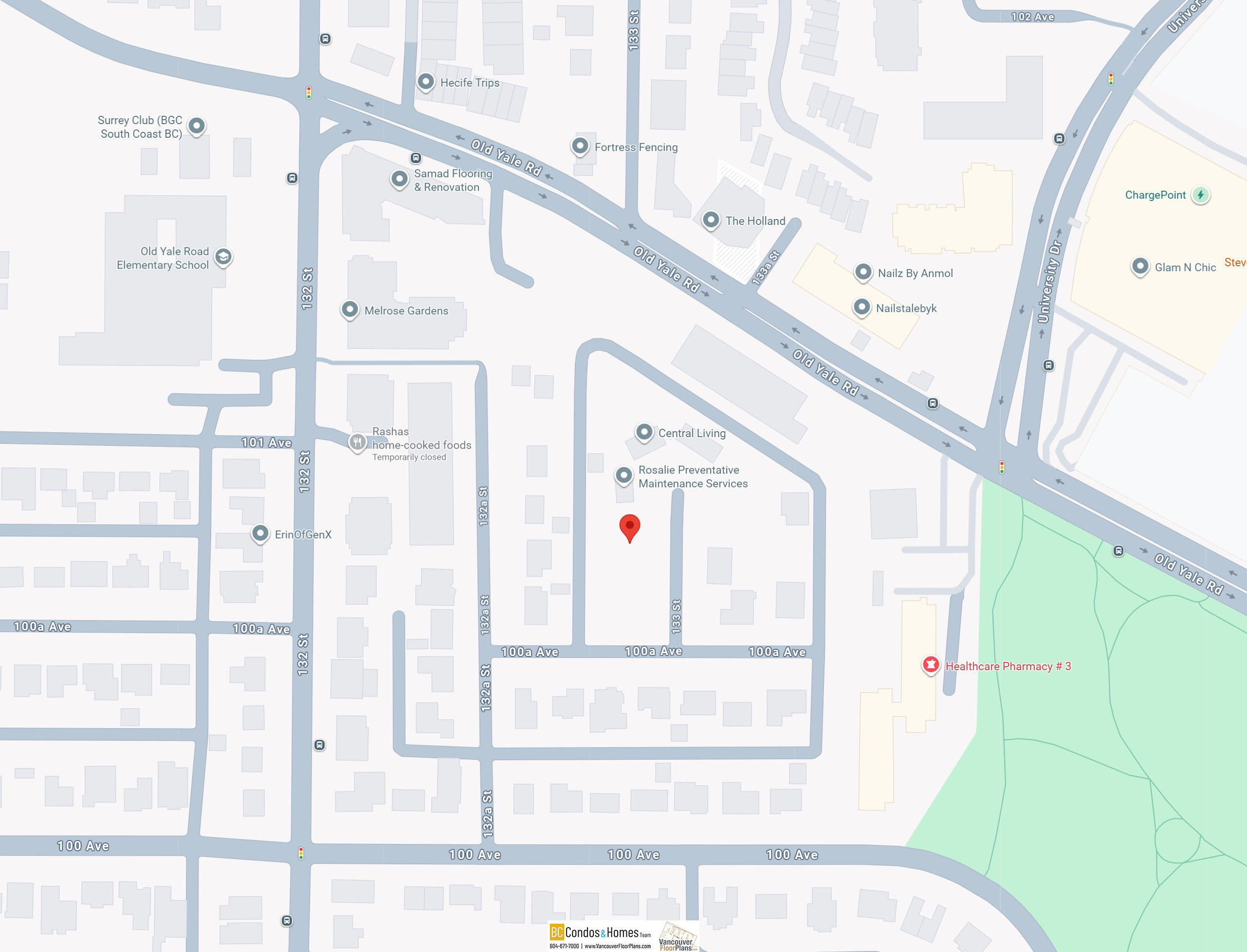 City Corners by Zenterra Developments location map 4