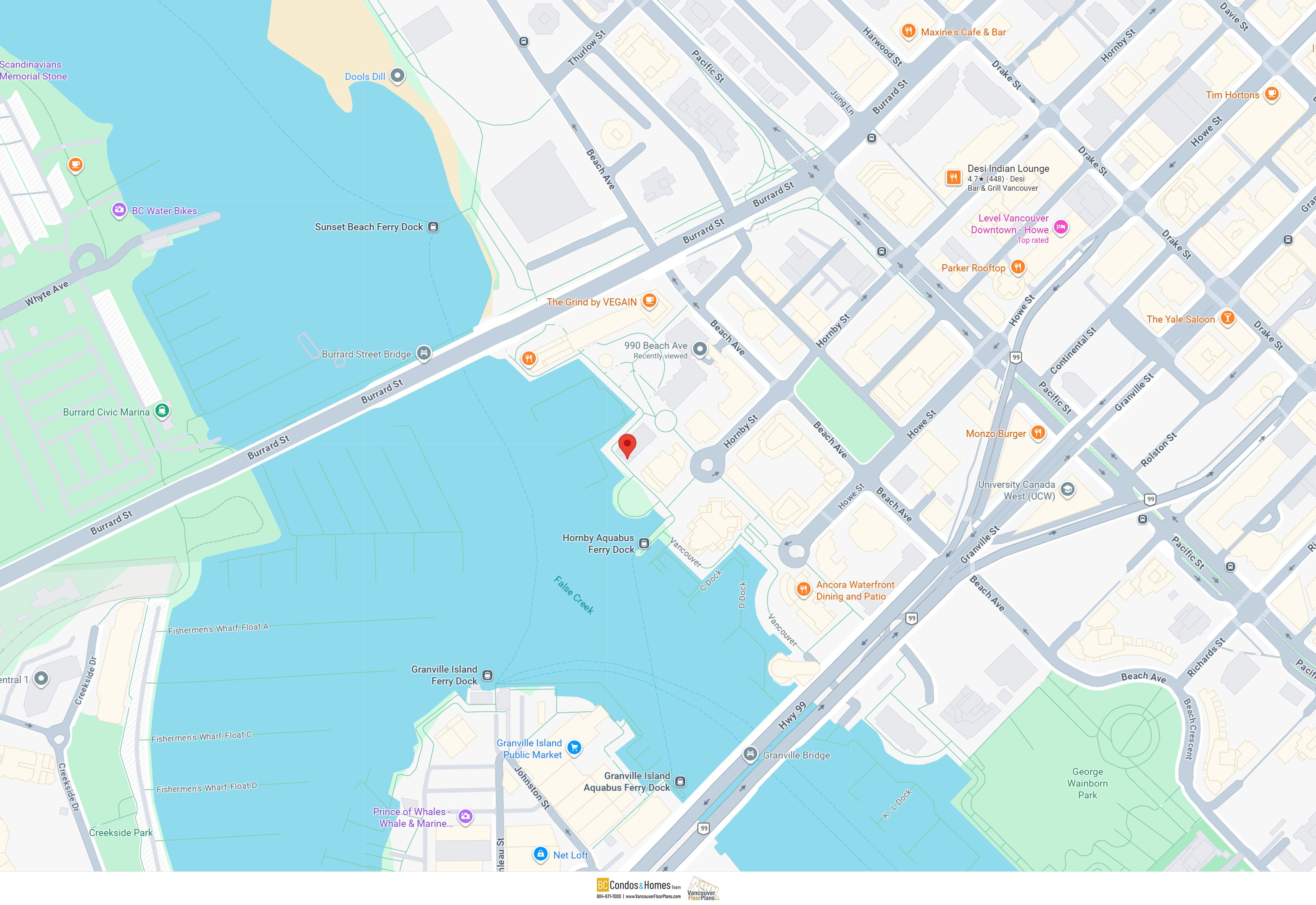 The Villas At 1000 Beach location map 5